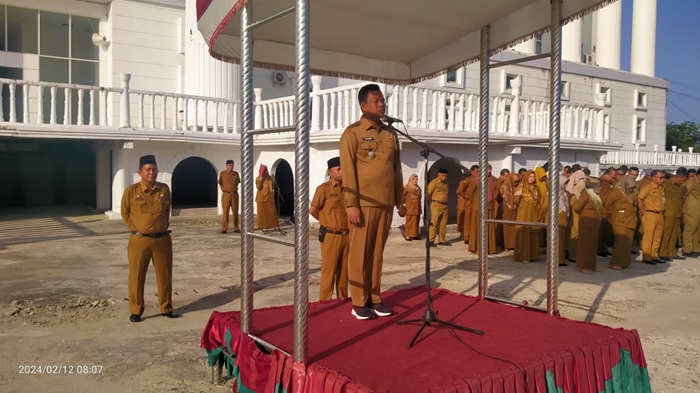 Wabup Rohil Ingatkan PNS Untuk Disiplin dan  Bekerja Sesuai Tupoksi