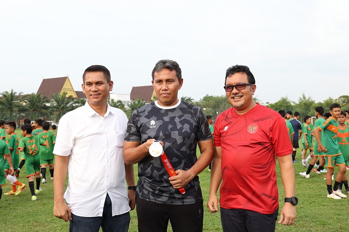 Pelatih Timnas Indonesia Piala Dunia U-17 Kagumi Pembinaan SSB PTPN V