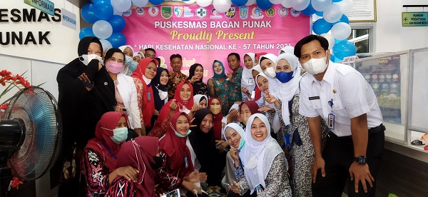 Peringatan HKN ke 57 di Rohil, Bupati Harapkan Vaksinasi Segera Tuntas 
