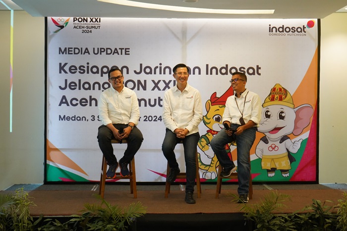 Dukung Pelaksanaan PON XXI Sumut-Aceh, Indosat Pastikan Kesiapan Infrastruktur Jaringan 