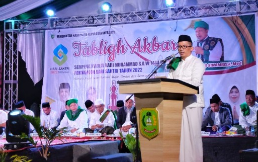 Pemkab Meranti Gelar Tablig Akbar Sempena Hari Santri 2022 dan Maulid Nabi