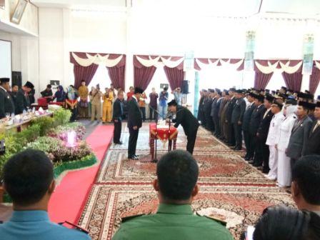  Bupati Lantik 173 Pejabat Eselon II Dan III, 9 SKPD Kosong, 3 Pejabat Eselon II di Nonjobkan