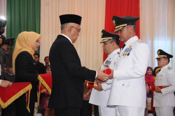 H. Irwan - H. Said Hasyim Resmi Menjabat Bupati dan Wakil Bupati Meranti 2016-2021