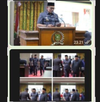 Bupati Berikan Jawaban Atas Pandangan Umum Fraksi DPRD Meranti