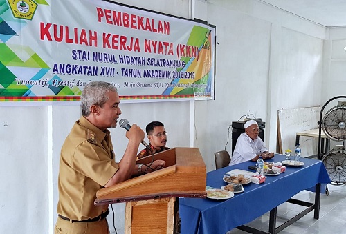 Beri Pembekalan KKN Mahasiswa STAI Selatpanjang Wabup : Aplikasikan Ilmu Ditengah-tengah Masyarakat 