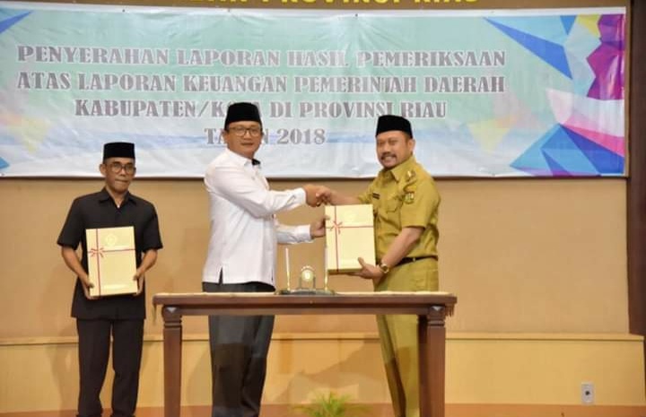 Tiga Kali Berturut-turut Kampar Terima WTP.