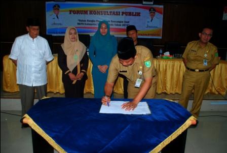  Susun Rancangan Awal RKPD Tahun 2018, Pemkab Inhu Gelar Forum Konsultasi Publik 