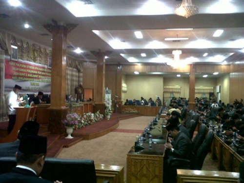 DPRD Bengkalis Sahkan Amril-Muhammad Bupati dan Wakil Bupati Terpilih