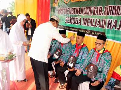 Bupati Karimun Rafiq Lepas 127 jch 2016
