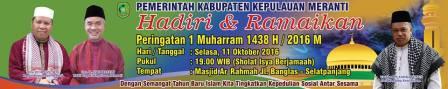 Peringati Tahun Baru Islam, Pemkab Meranti Datangkan Ustad Chandra dari Batam
