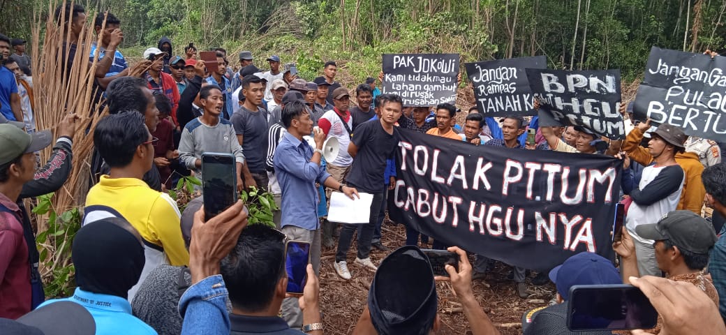 Kementerian ATR/BPN Resmi Cabut HGU PT TUM di Pulau Mendul