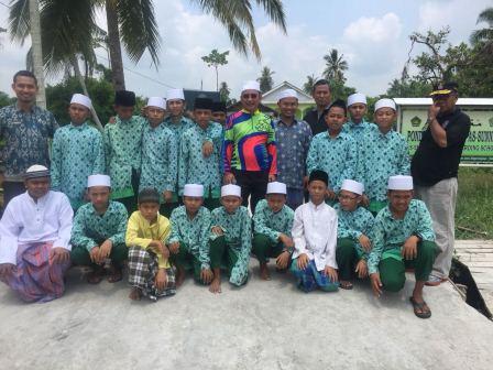 Peduli Pendidikan Islam, Sekda Rohil Kunjungi Ponpes As- Sunnah
