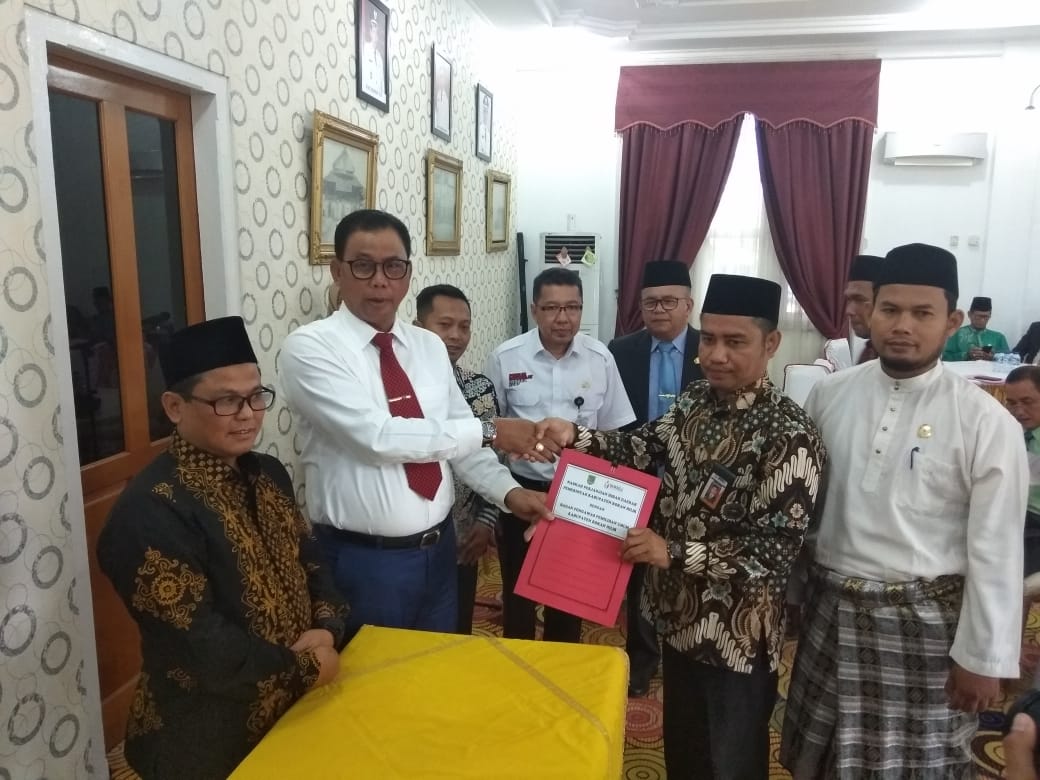 Bupati Suyatno Sebut Rohil Pertama dari 270 Kabupaten/Kota Yang Menyediakan Dana Pilkada 