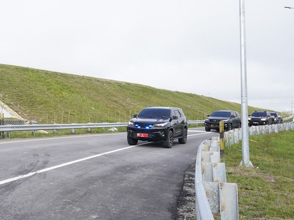 Gubri Uji Coba Tol Pekanbaru-Bangkinang, Diharapkan Tingkatakn Perekonomian