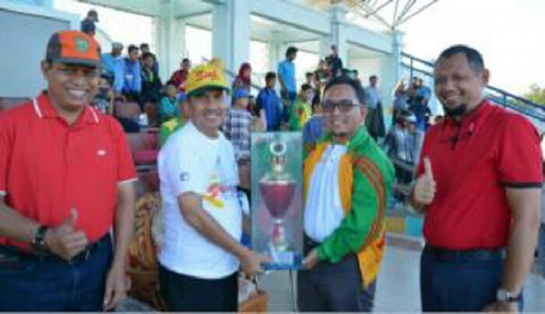 Kandis Juara Umum, Bupati Syamsuar Tutup Popda Siak