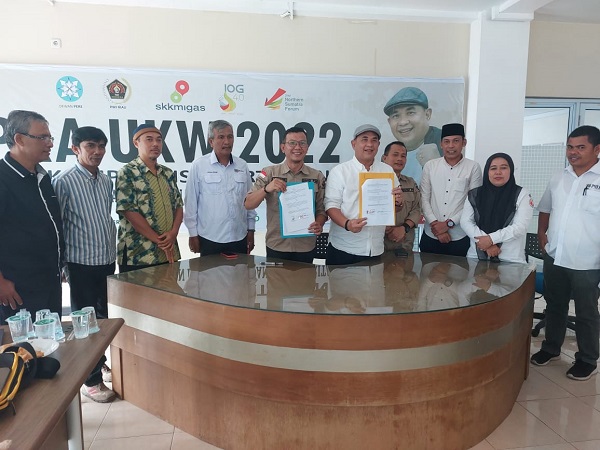 Teken MoU, Bawaslu Gandeng PWI Riau Sukseskan Pemilu 2024