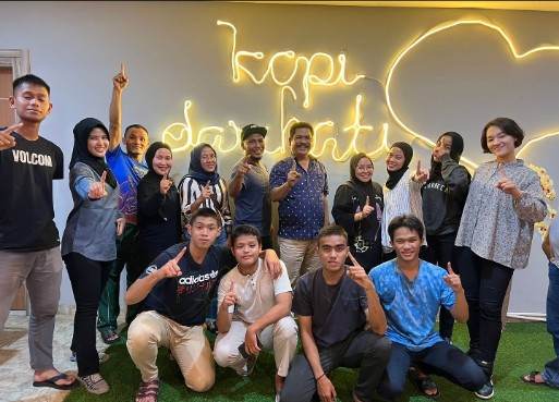 Berikan Motivasi dan Masukan, Ketum Forki Robinhot Saragi Datang ke Kuansing