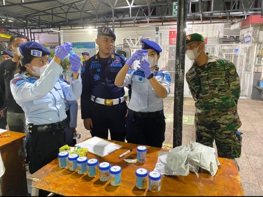 Lapas Kelas IIA Bagansiapiapi Lakukan Razia Insidentil