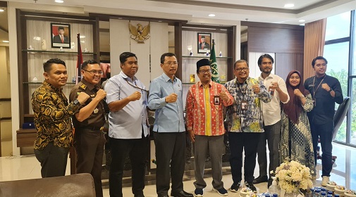 Bawaslu Riau Bertemu Kajati, Bahas Tentang Gakkumdu Pemilu 2024