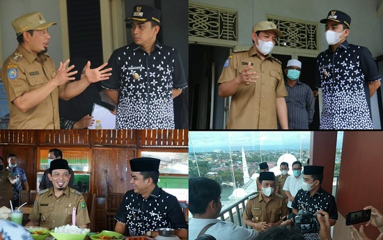 Kunjungi Bengkulu, Wawali Solok Kagumii Kepemimpinan Helmi dan Dedy 