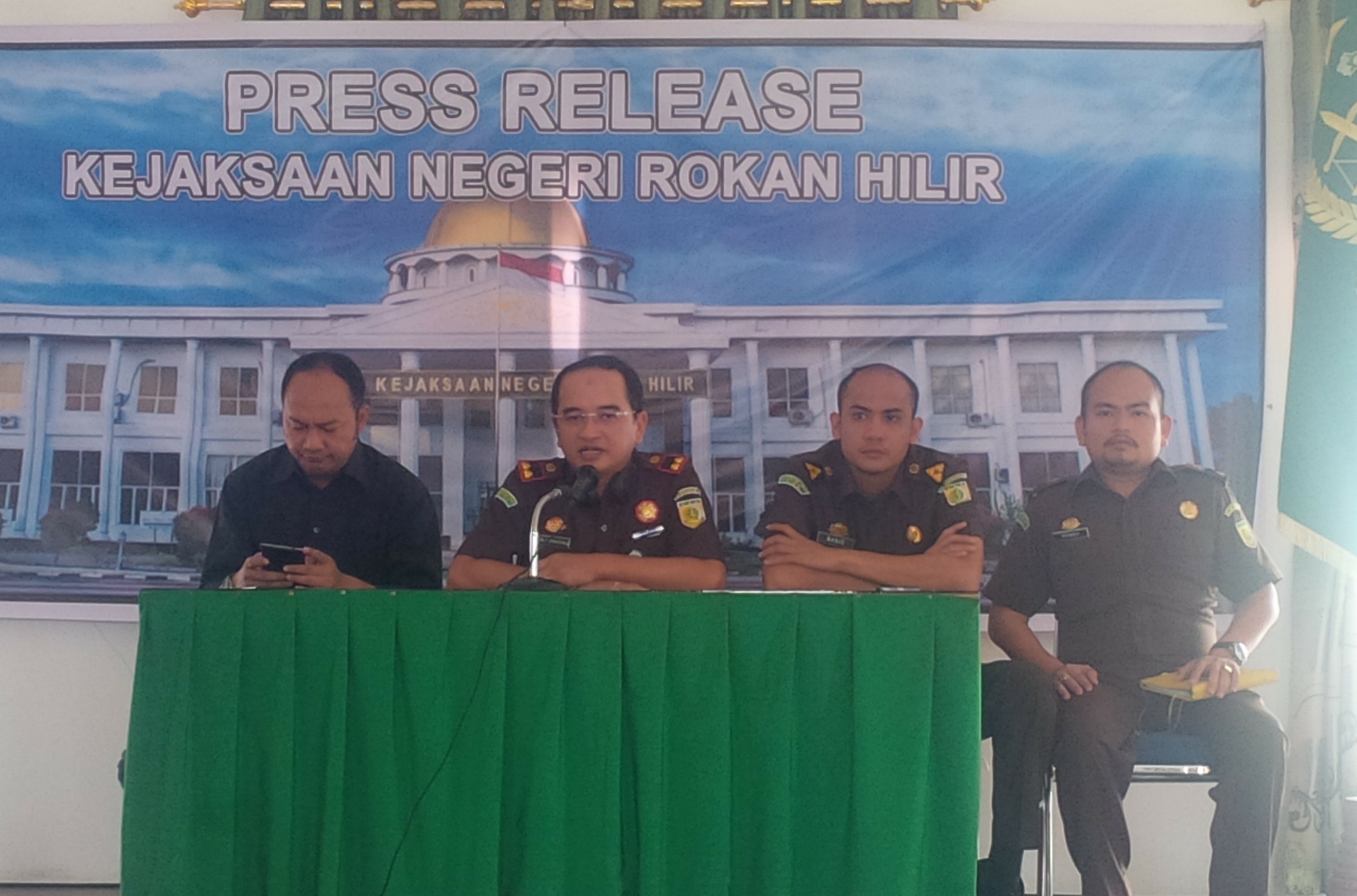 Kejari Rohil Terima Berkas Perkara Pembunuhan Sadis Kamaluddin