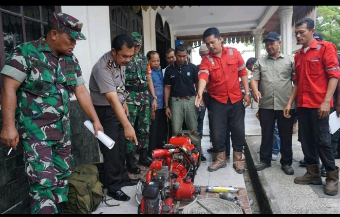 Bersama PT RAPP,  Polsek Siak Deklarasi Zero Fire