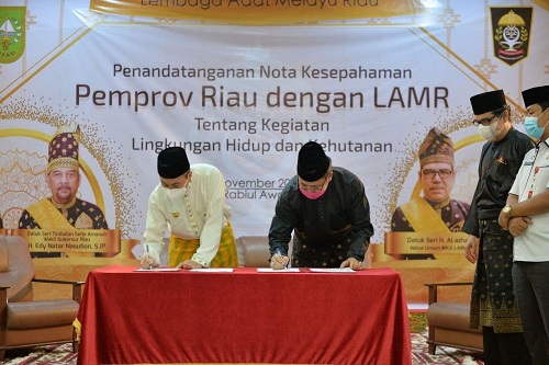 Selesaikan Hutan Adat, Pemprov Riau Gandeng LAM Riau