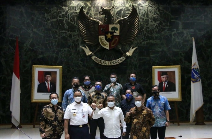 Gubernur DKI Terima Usulan PWI Pusat,Jakarta Tuan Rumah HPN 2021.