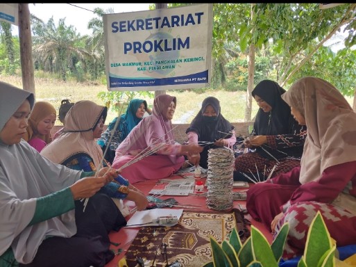 Menuju Desa PROKLIM, Desa Makmur Binaan RAPP Kelola Sampah Rumah Tangga