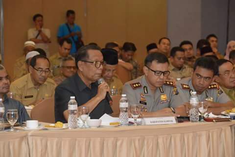Bupati Kampar Hadiri Rakor Gubernur Riau 