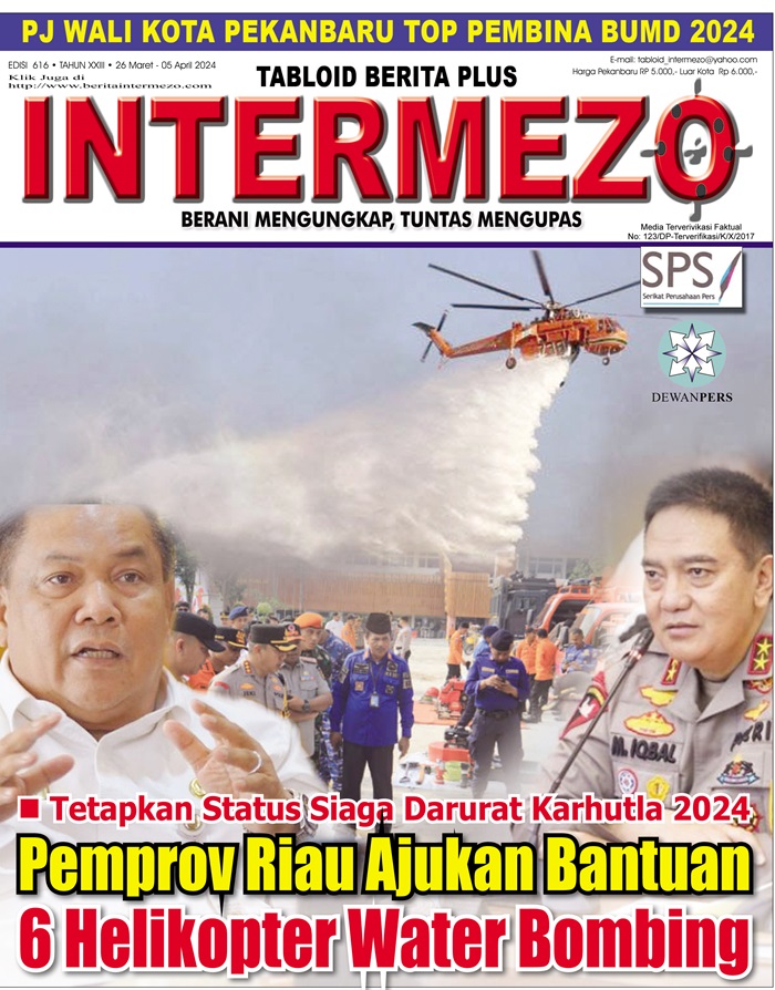 Pemprov Riau Ajukan Bantuan 6 Helikopter Water Bombing