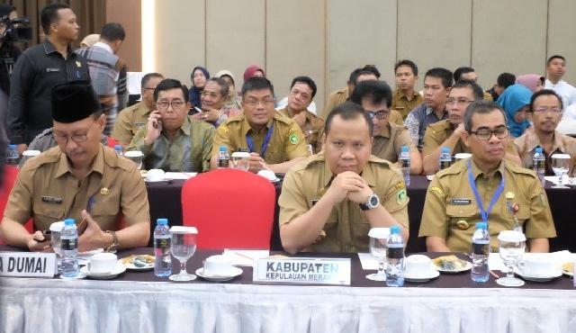 Bupati Kepulauan Meranti Ikuti Musrenbang Provinsi Riau