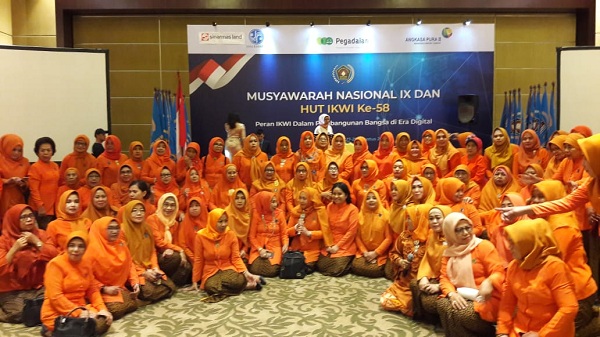 Ny. Indah Kirana Pimpin IKWI Pusat Periode  2019-2024