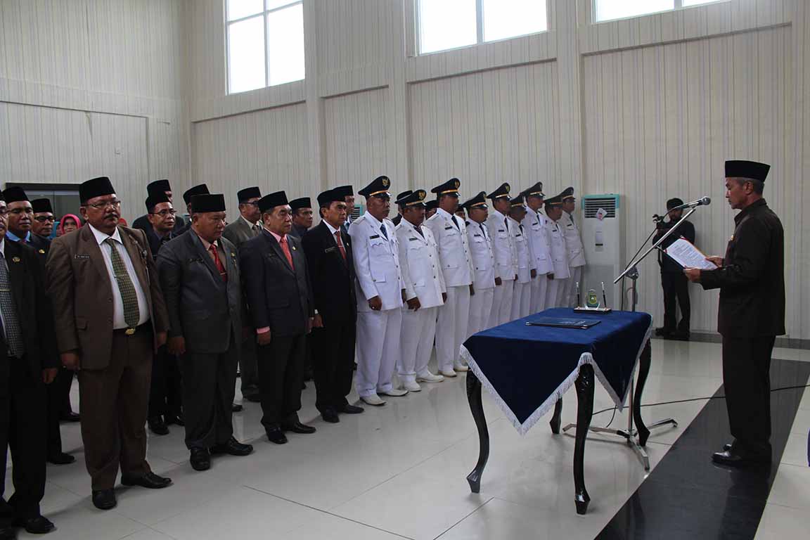 Wabup Said Hasyim Kukuh dan Lantik Pejabat Eselon II dan III