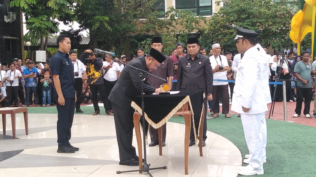 Pemda Kampar Dukung MoU Jadwal Sidang Pidana, Sidang Tilang Dan Penandatanganan Zona Integritas