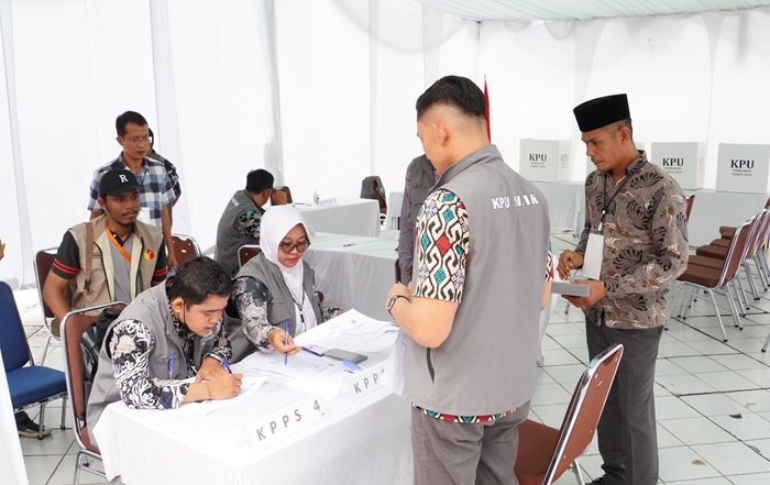 Tingkat Partisipasi Pemilih Tinggi, Pemungutan Suara Ulang Pilkada Siak Berjalan Damai