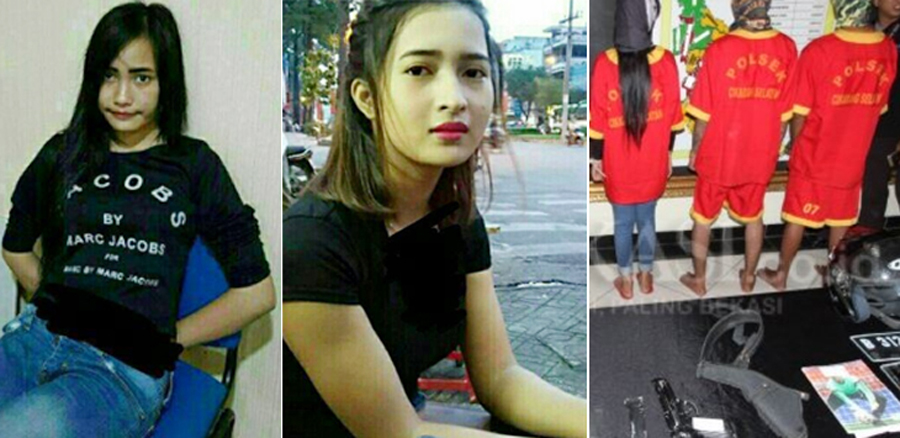 Gadis Cantik Ini Ternyata Begal, Seperti Ini Caranya Incar Korban 