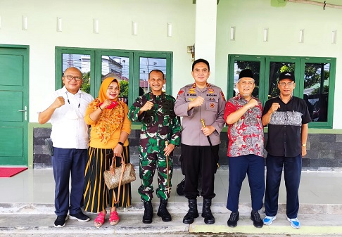Danrem 031 Wira Bima Dukung Kegiatan Donor Darah Dalam Rangka HPN dan HUT PWI ke-76 