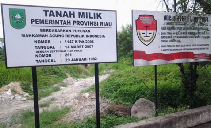 Pemprov Riau Tertibkan Seluruh Aset Daerah