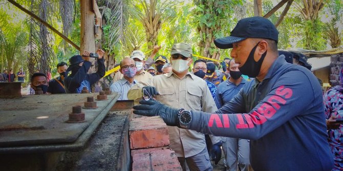 Polda Riau Bongkar Industri Penyulingan Solar Beromset 50 Ton Perbulan 
