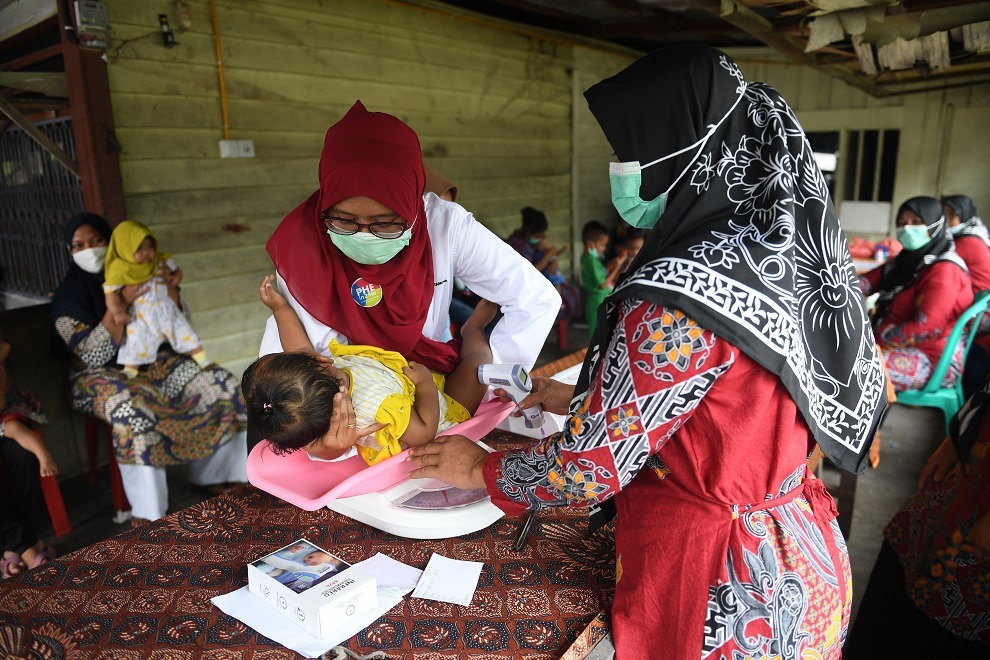 Presiden Jokowi Puji Program Pencegahan Stunting PHR Bersama Pemkab Kampar