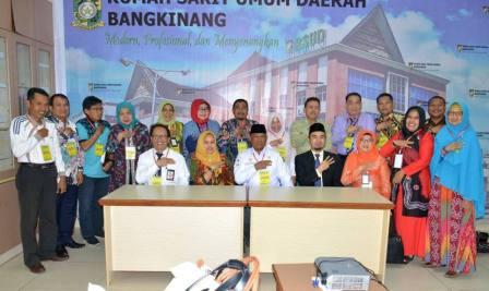 Pemkab Kampar Komit Tingkatkan Pelayanan RSUD Bangkinang 