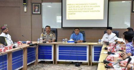 MTQ ke-48 Kabupaten Kampar Tahun 2017 di Koto Kampar Hulu Siap dilaksanakan