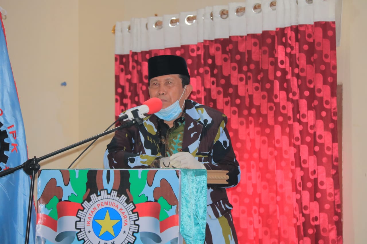 Hadiri Pelantikan IPK Periode 2020-2025, Sukiman Berharap Keberadaan IPK Ikut Membangun Rohul 