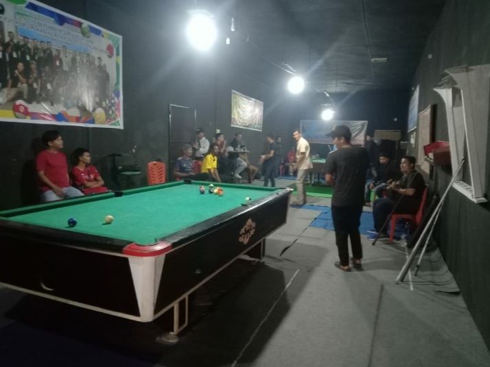 Porkab I Rohil, Palika Raih Emas Pertama Kategori 9 Ball Single Putra