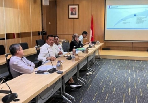 Bahas Aset Lahan Pasar Modern, Bupati Adil Rapat Bersama Direktur PT. Pelindo