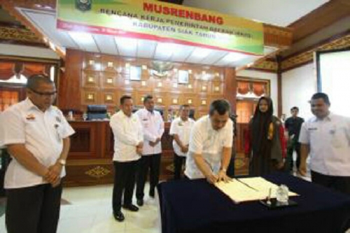 Musrenbang, 5 Prioritas Pembangunan Siak 2018