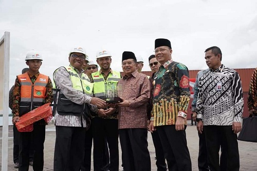 Menuju Integrated Port, Wapres Apresiasi Rencana Pengembangan Dan Penataan 'Pulau Baai'