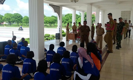 Dari 40 Paskibra Rohil, 23 Diantarnya Berasal Kecamatan Bangko