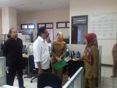  Evaluasi Kehadiran Pegawai, Gubernur NurdinSambangi Kantor SKPD